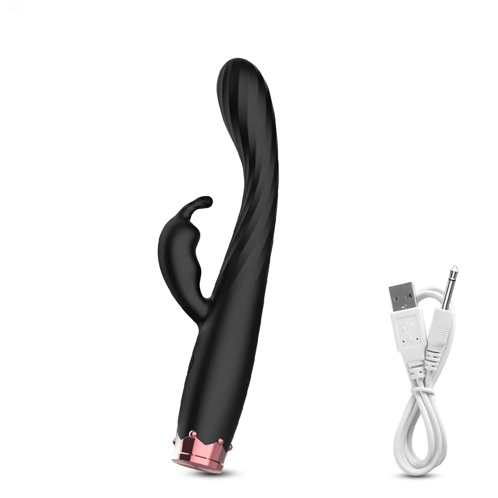Vibromasseur Doux Multi-Zones – Débutante | Stimulation Clitoris, Tétons & Point G
