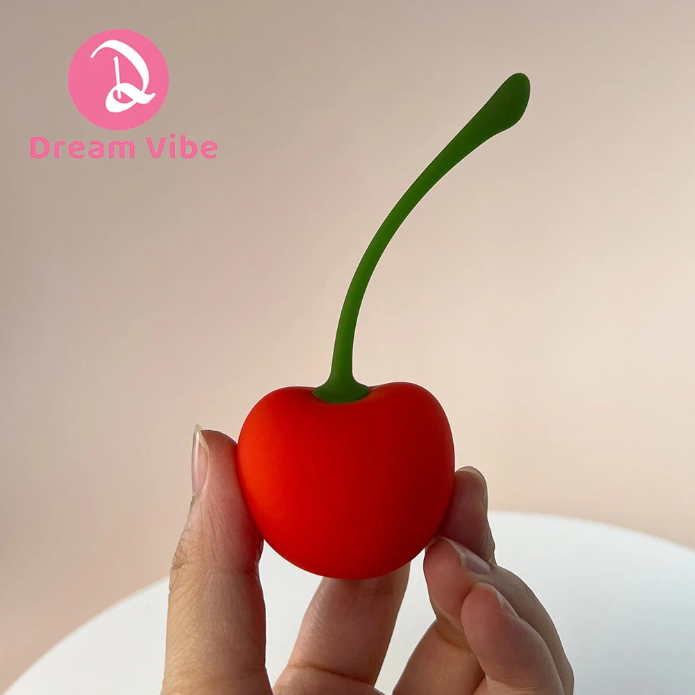 Cherry Vibrator by Dream Vibe – 9 Modes de Vibration – Ultra Discret et Rechargeable