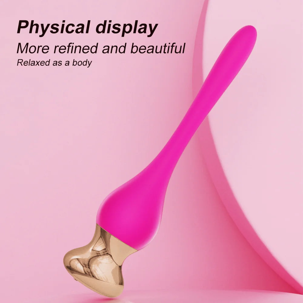 Stimulateur Vibrant Plug & Point G – 9 Modes – Silicone Médical, Compact & Polyvalent