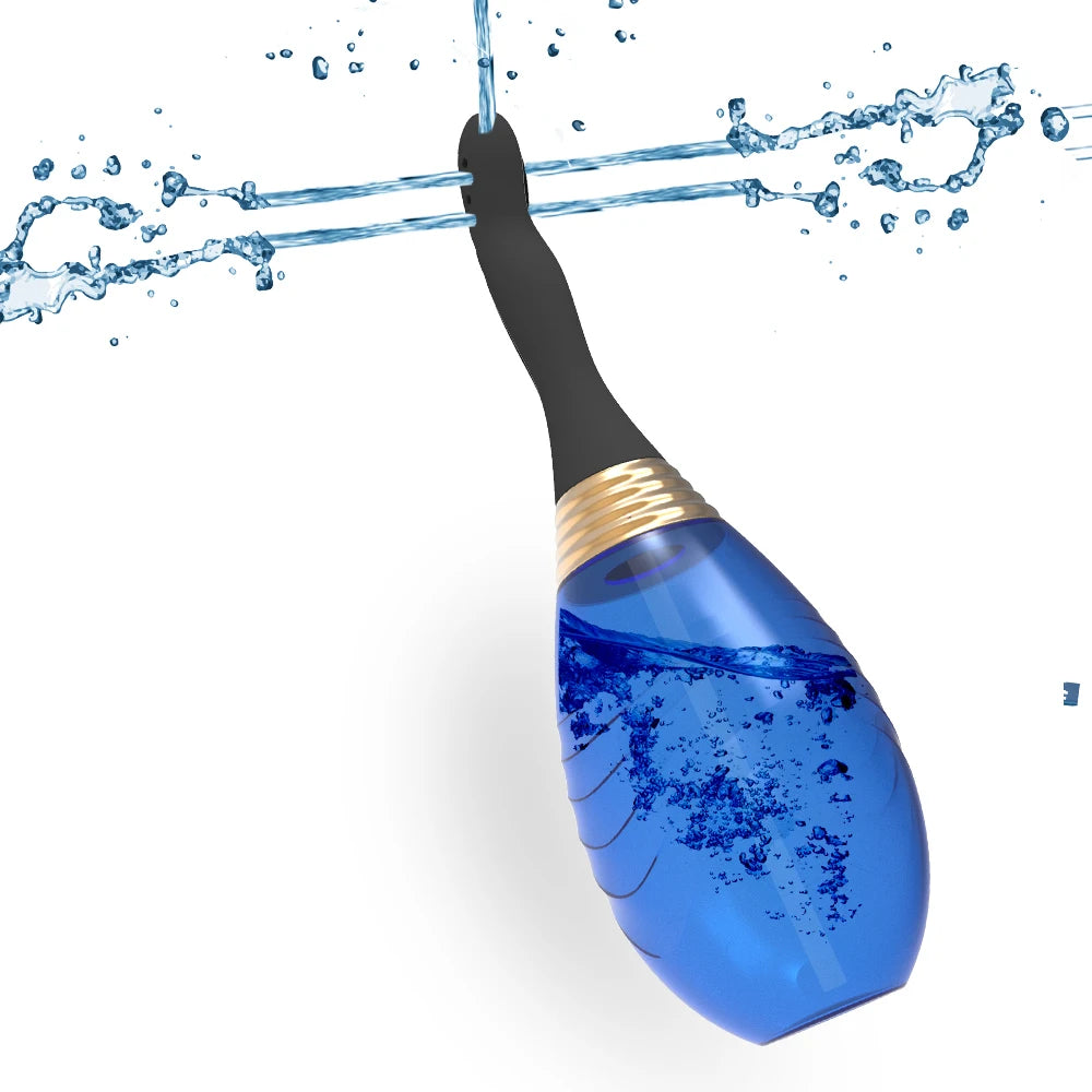 Douche Anale en Silicone - Lavement Intime Anti-Retour 300ml | Nettoyage Sécurisé et Hygiénique