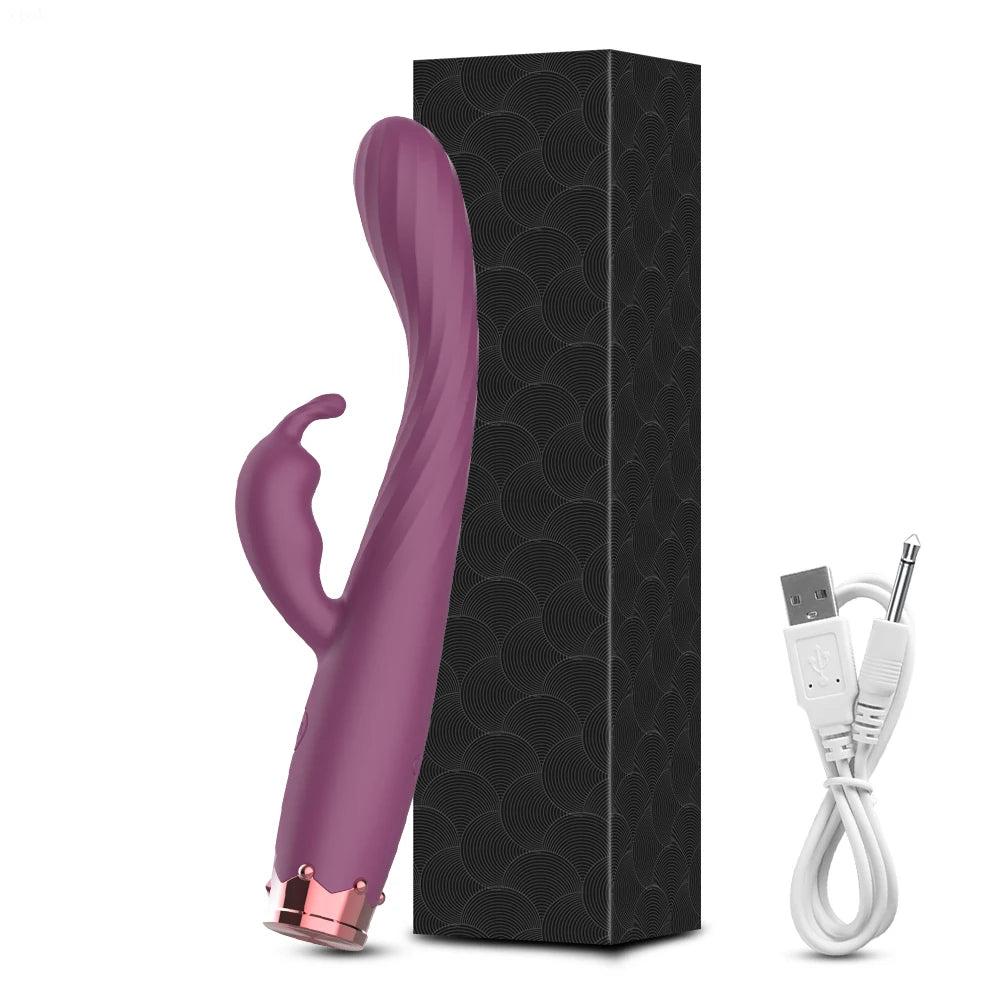 Vibromasseur Doux Multi-Zones – Débutante | Stimulation Clitoris, Tétons & Point G