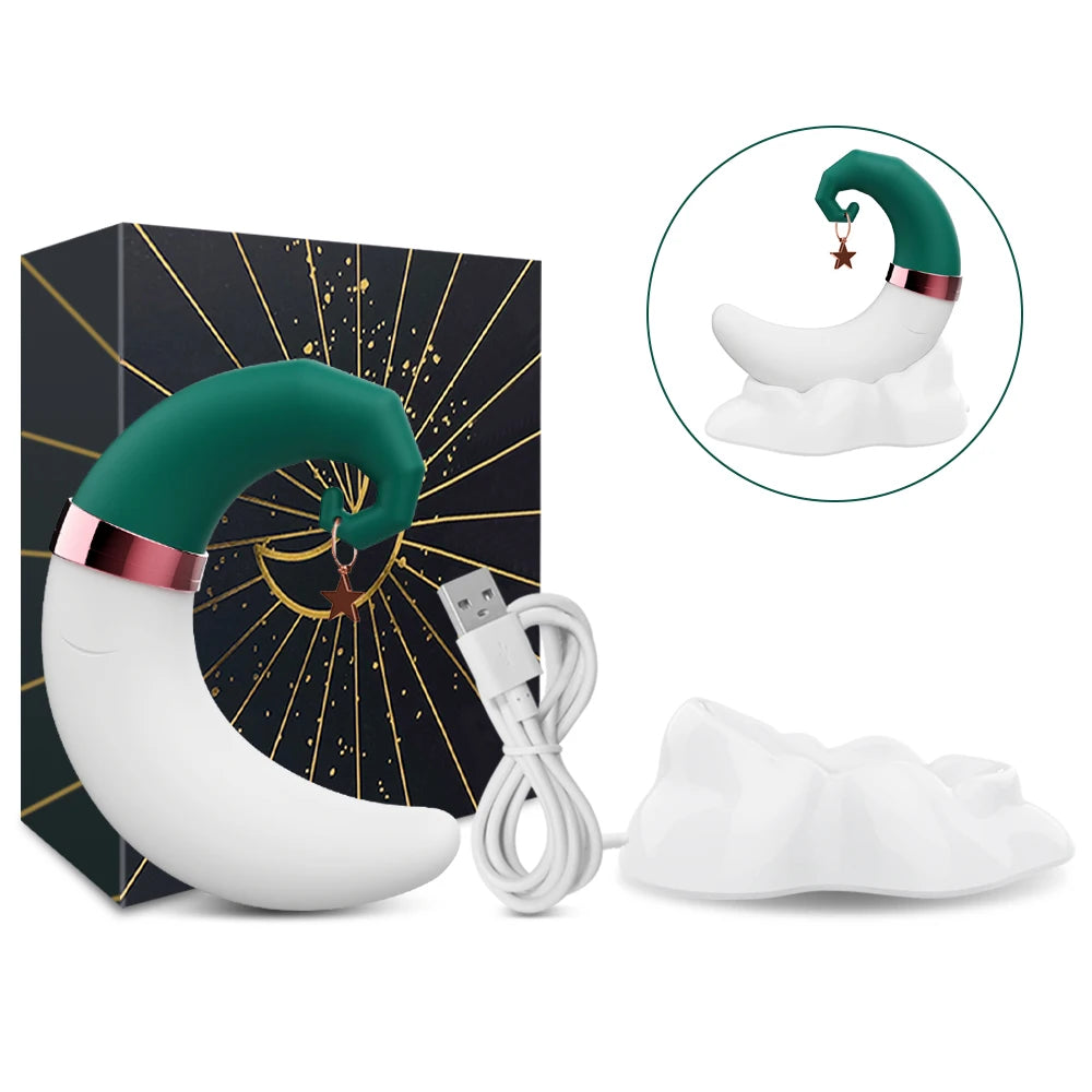 Stimulateur Multifonction Moonlight - Succion Clitoridienne, Point G et Vibrations Intenses