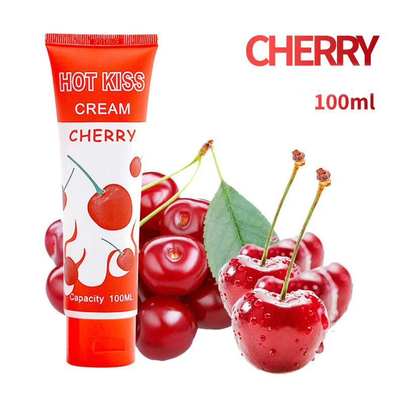 Lubrifiant Comestible à Base d’Eau HOT KISS – Saveurs Sensuelles & Plaisir Intime