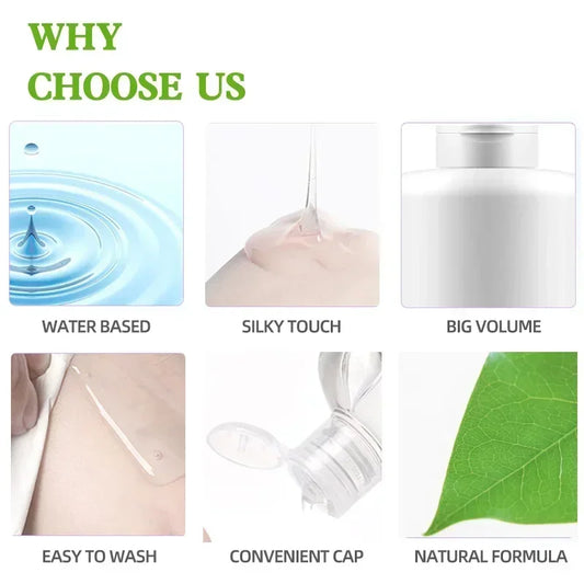 Lubrifiant Eau SMOSLU 400/800ml – Lubrifiant Intime Multi-Zones à Base d’Eau | Usage Anal, Vaginal et Oral