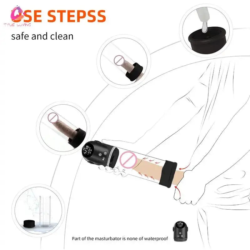 Tyue Loving – Pompe à Érection & Agrandisseur de Pénis Intelligente (4 modes vibrants)
Prenez le pouvoir sur votre performance.
Une solution élégante, discrète et performante pour développer votre confiance intime.