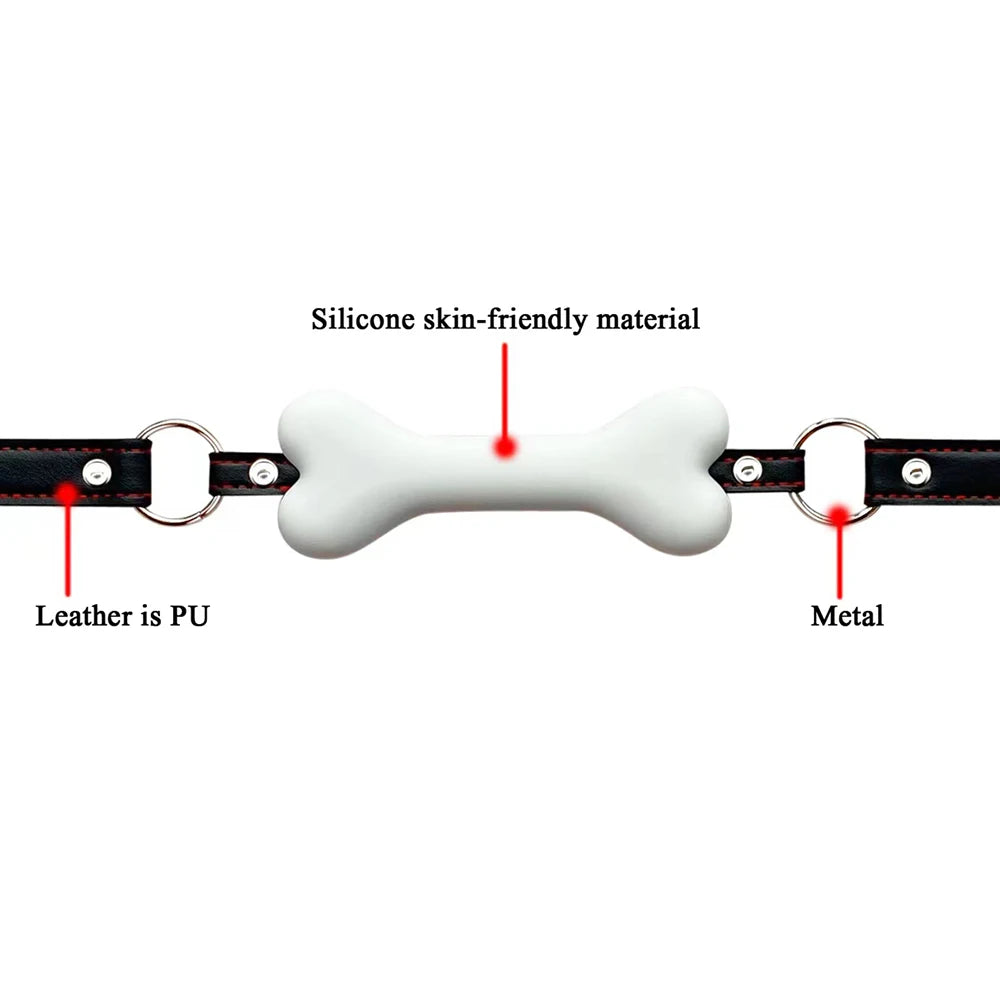 Gag Bouche en Silicone et Cuir PU avec Boucle Ajustable
Dominez avec douceur. Libérez l’animal en elle.