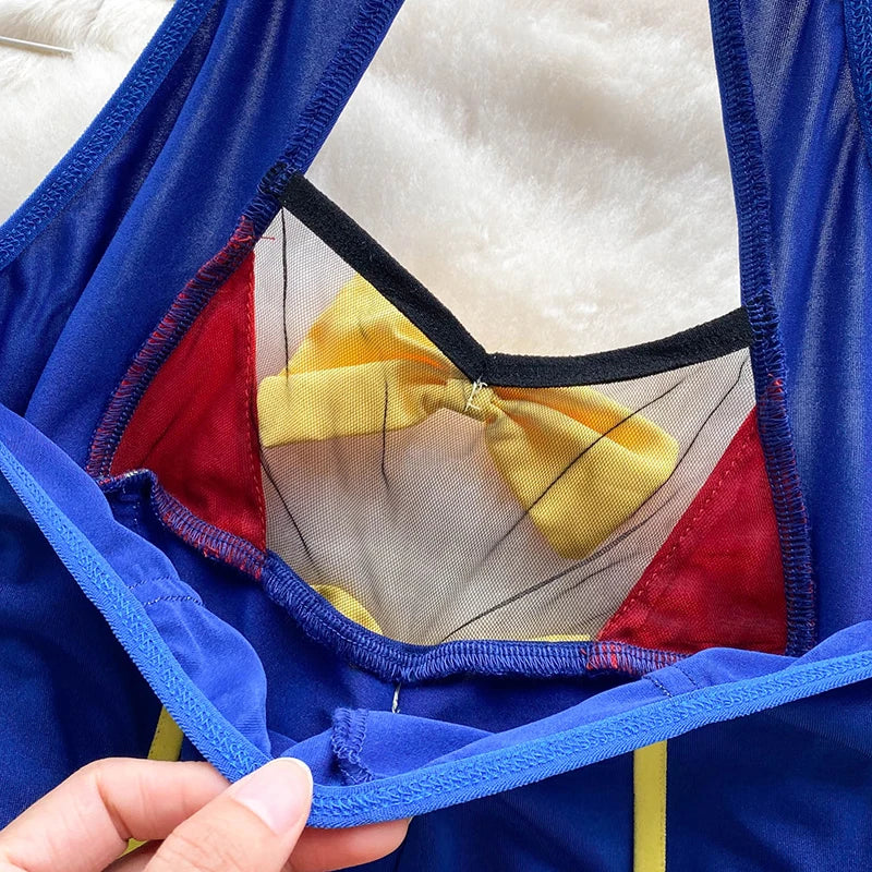 Robe Nuisette Cosplay "Princesse Défendue" – Déguisement Sexy à Épaules Dénudées, Style Blanche-Neige