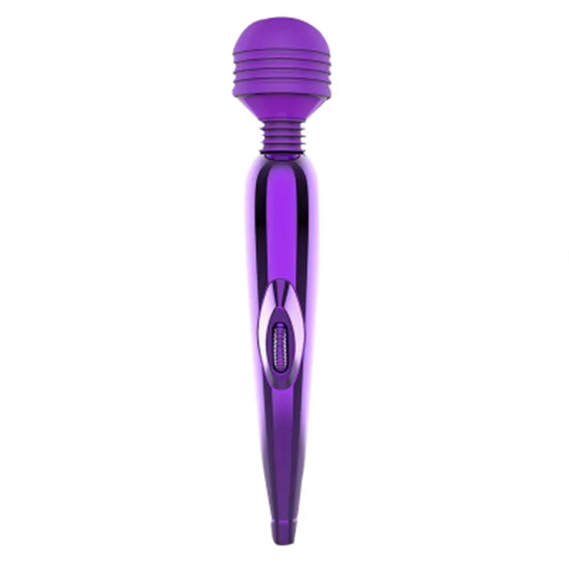 Wand Vibrant Medium – Stimulation Clitoridienne & Point G – 10 Modes – Rechargeable USB