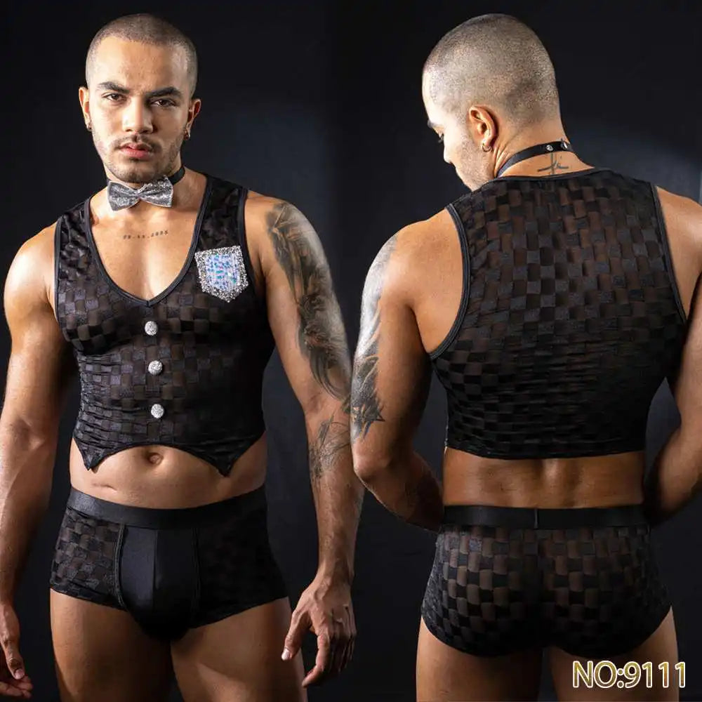 Tenue Sexy "Hot Police" – Uniforme Érotique Homme, Cosplay & Soirée à Thème